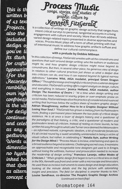 Vorderes Coverbild Process Music: Songs, Stories and Studies of Graphic Culture