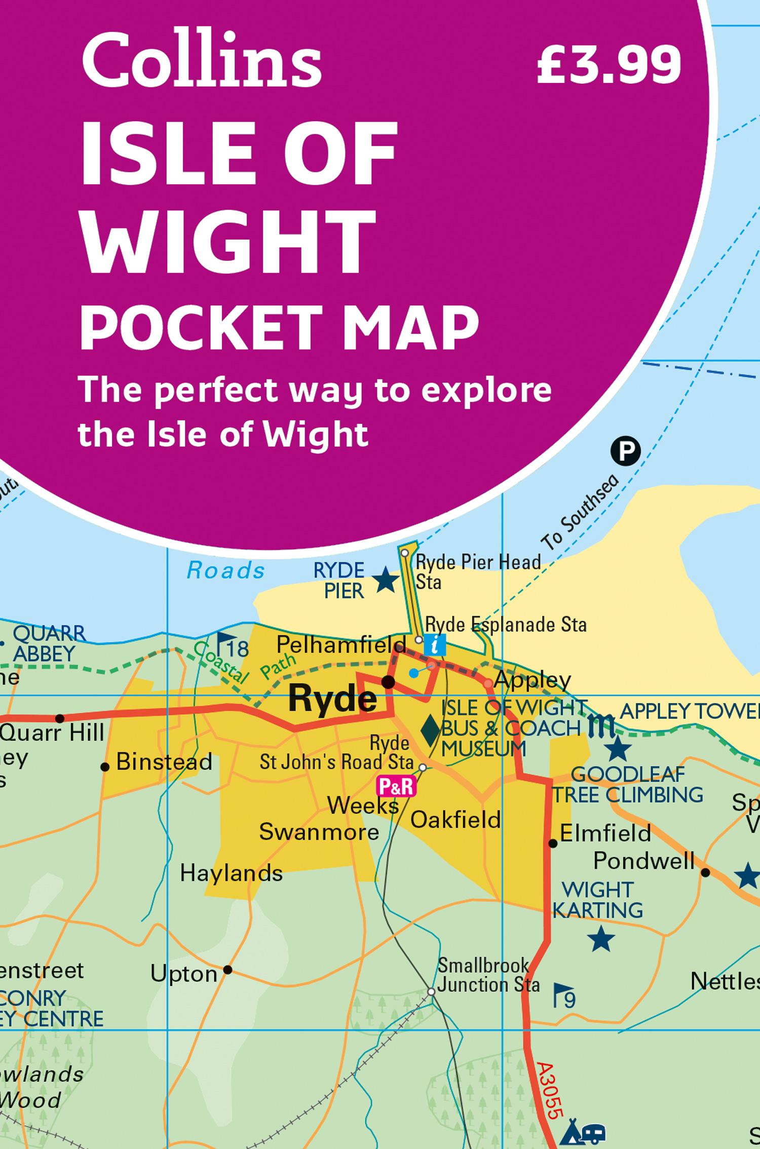 Vorderes Coverbild Isle of Wight Pocket Map