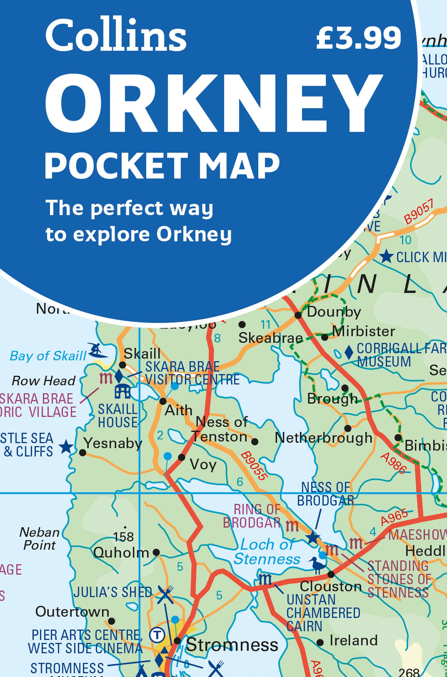 Vorderes Coverbild Orkney Pocket Map