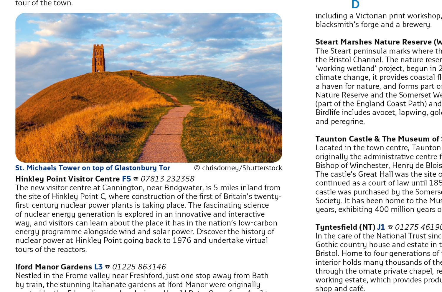 Beispielinhalt (Bild) Somerset Pocket Map