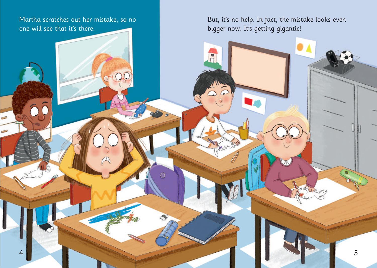 Beispielinhalt (Bild) Martha's Mistake