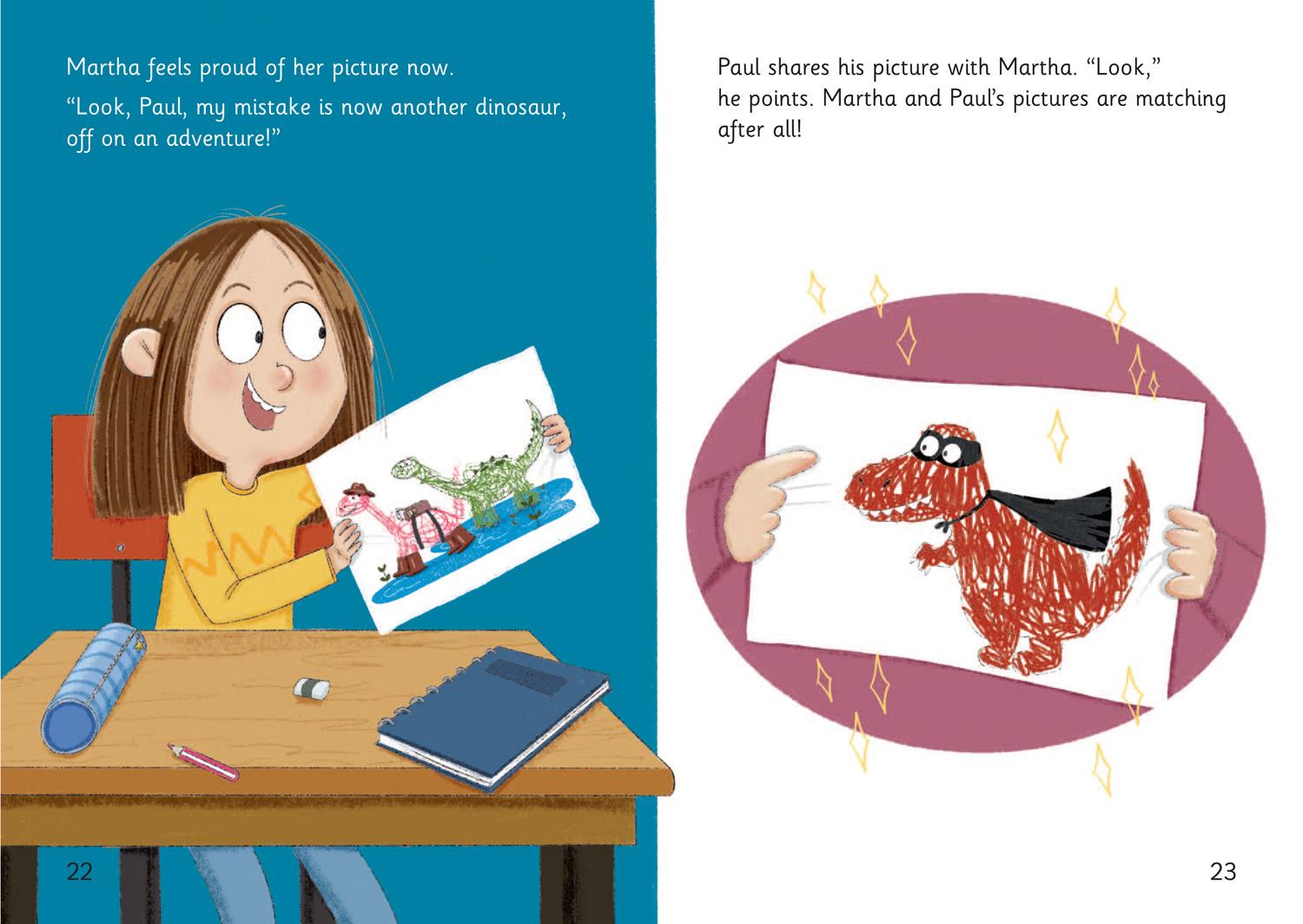 Beispielinhalt (Bild) Martha's Mistake