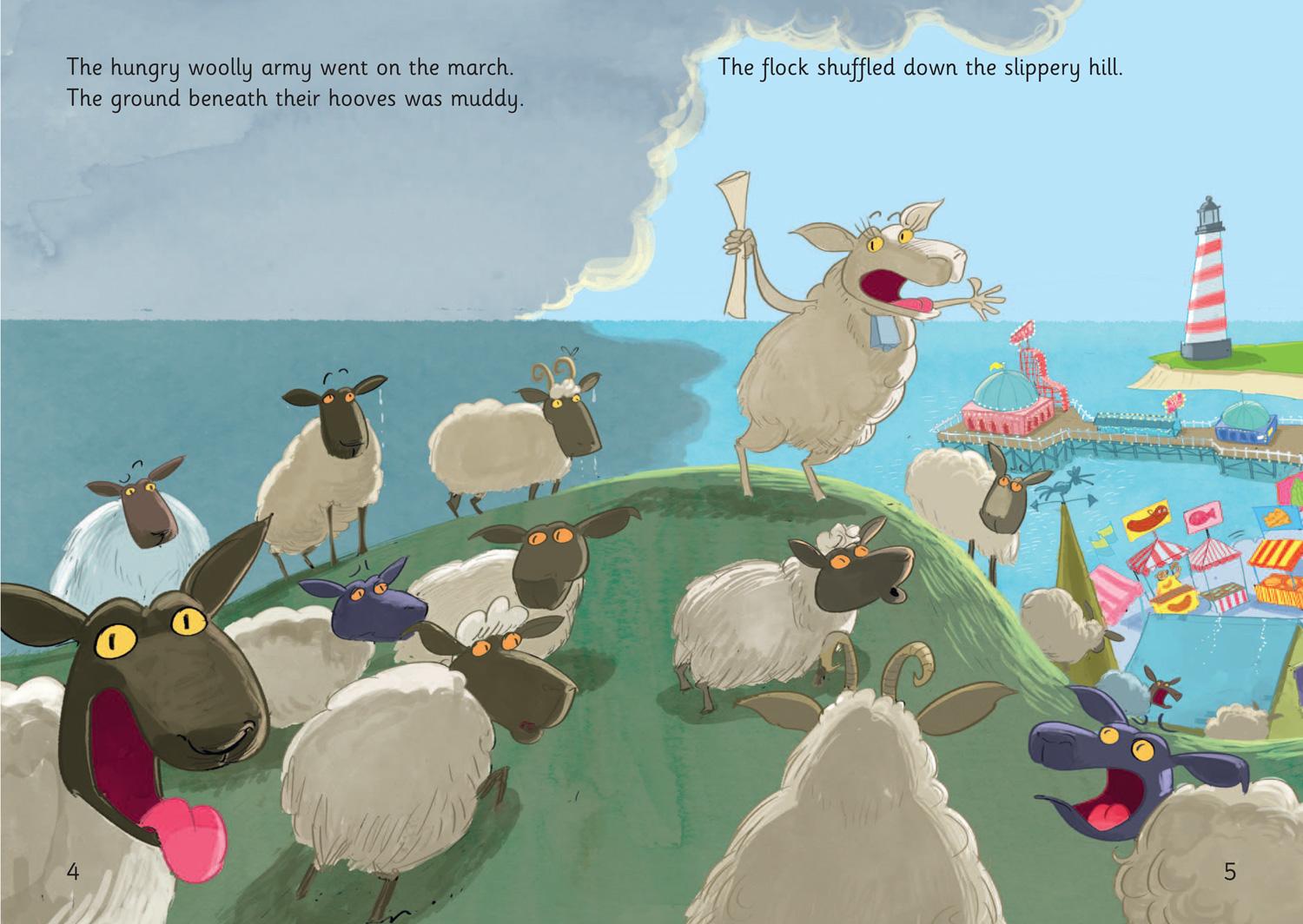 Beispielinhalt (Bild) Eek Sheep!