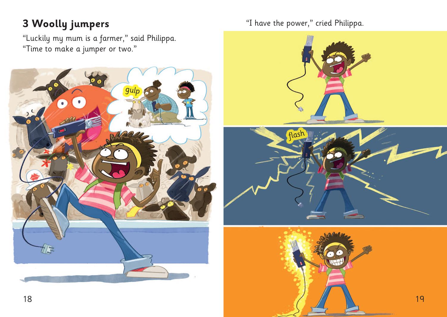 Beispielinhalt (Bild) Eek Sheep!