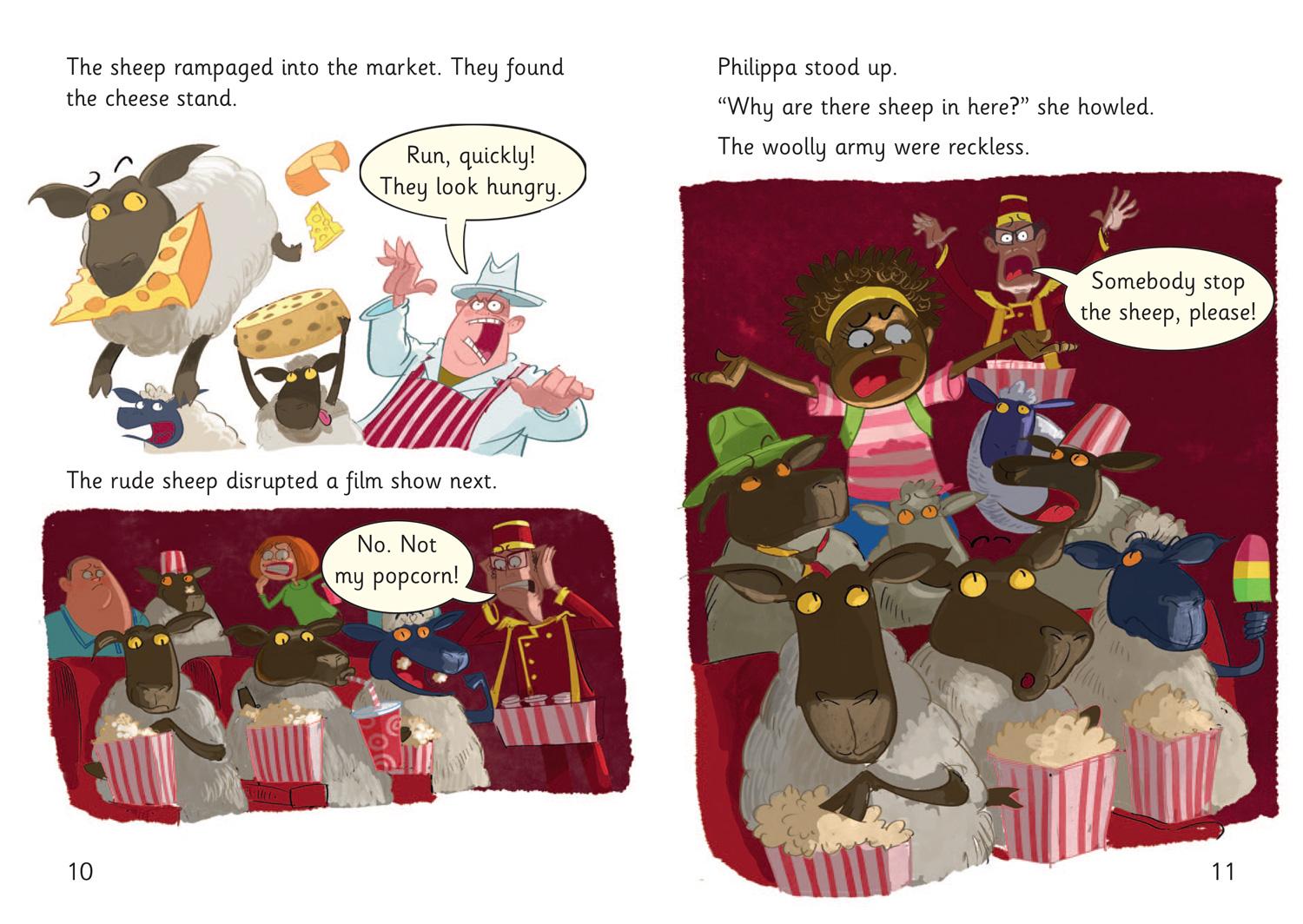 Beispielinhalt (Bild) Eek Sheep!