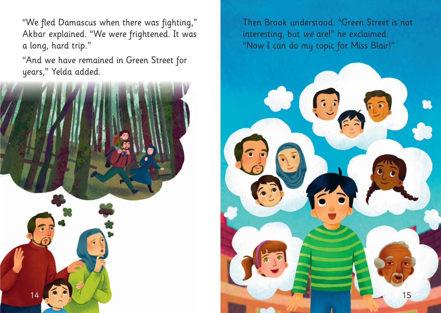 Beispielinhalt (Bild) Down my Street