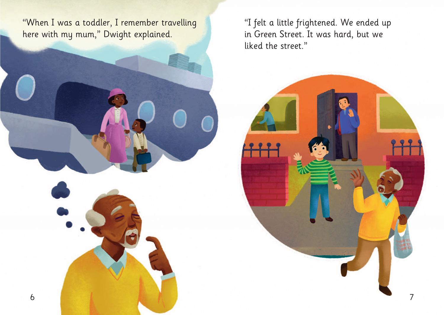 Beispielinhalt (Bild) Down my Street