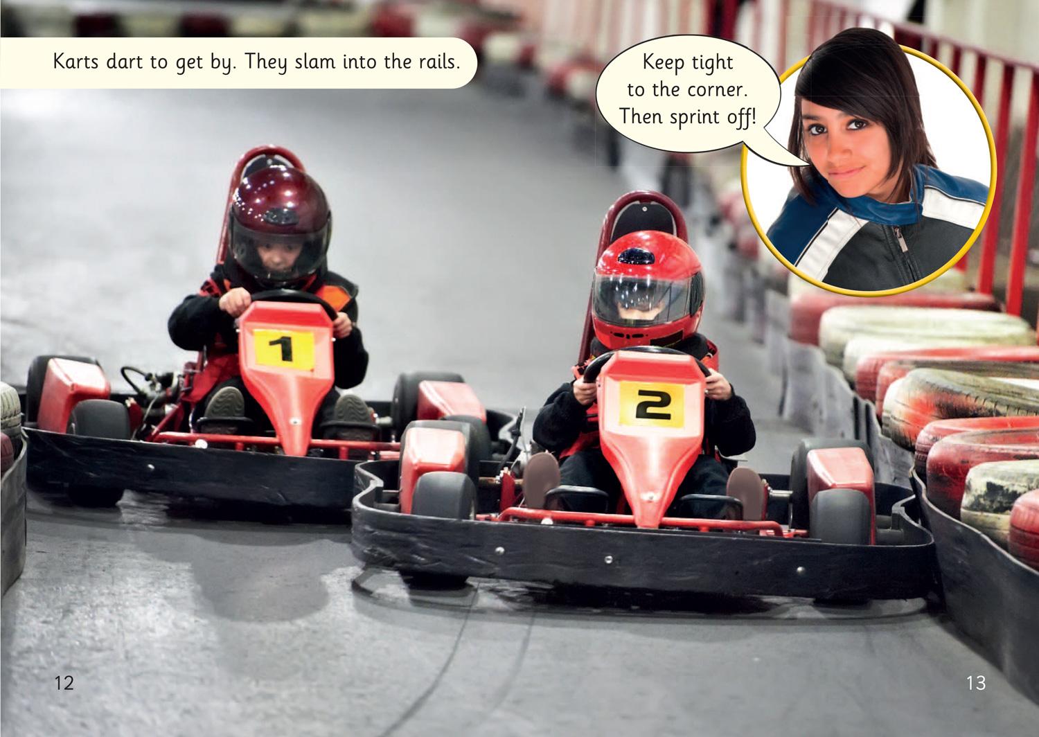 Beispielinhalt (Bild) Fun on the Track