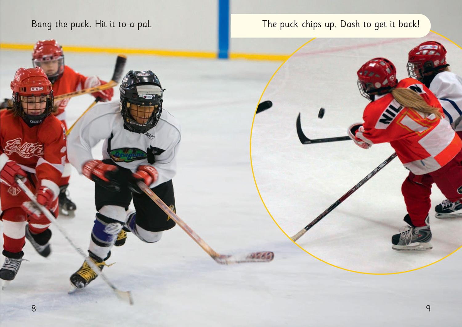 Beispielinhalt (Bild) Hit the Puck