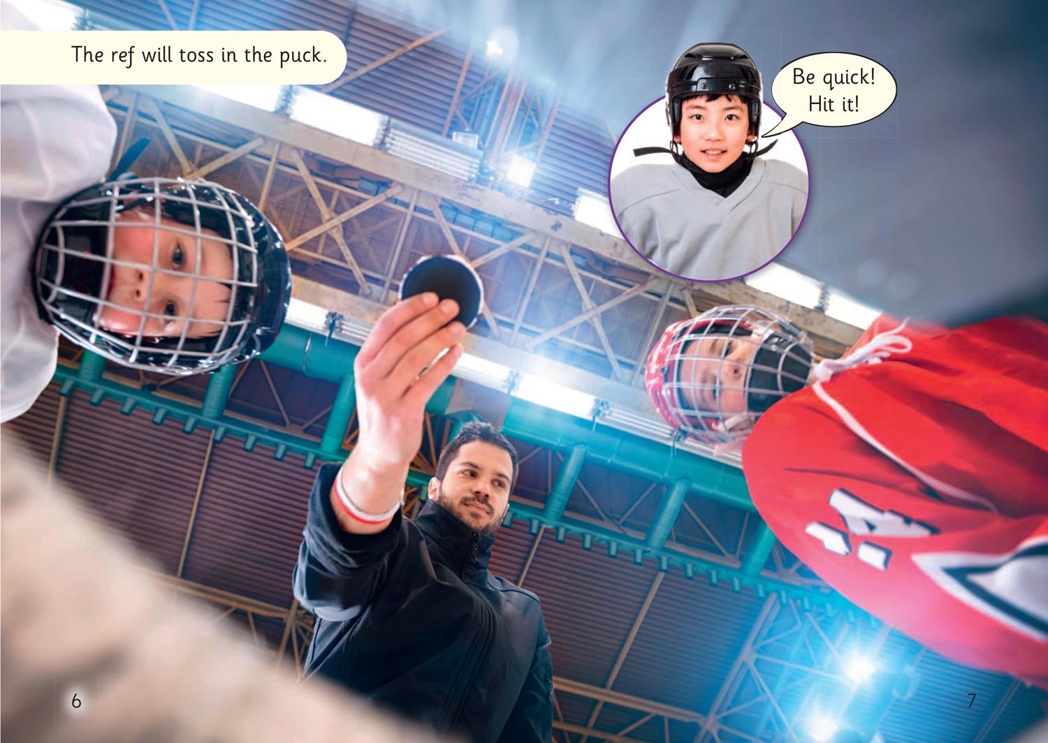 Beispielinhalt (Bild) Hit the Puck