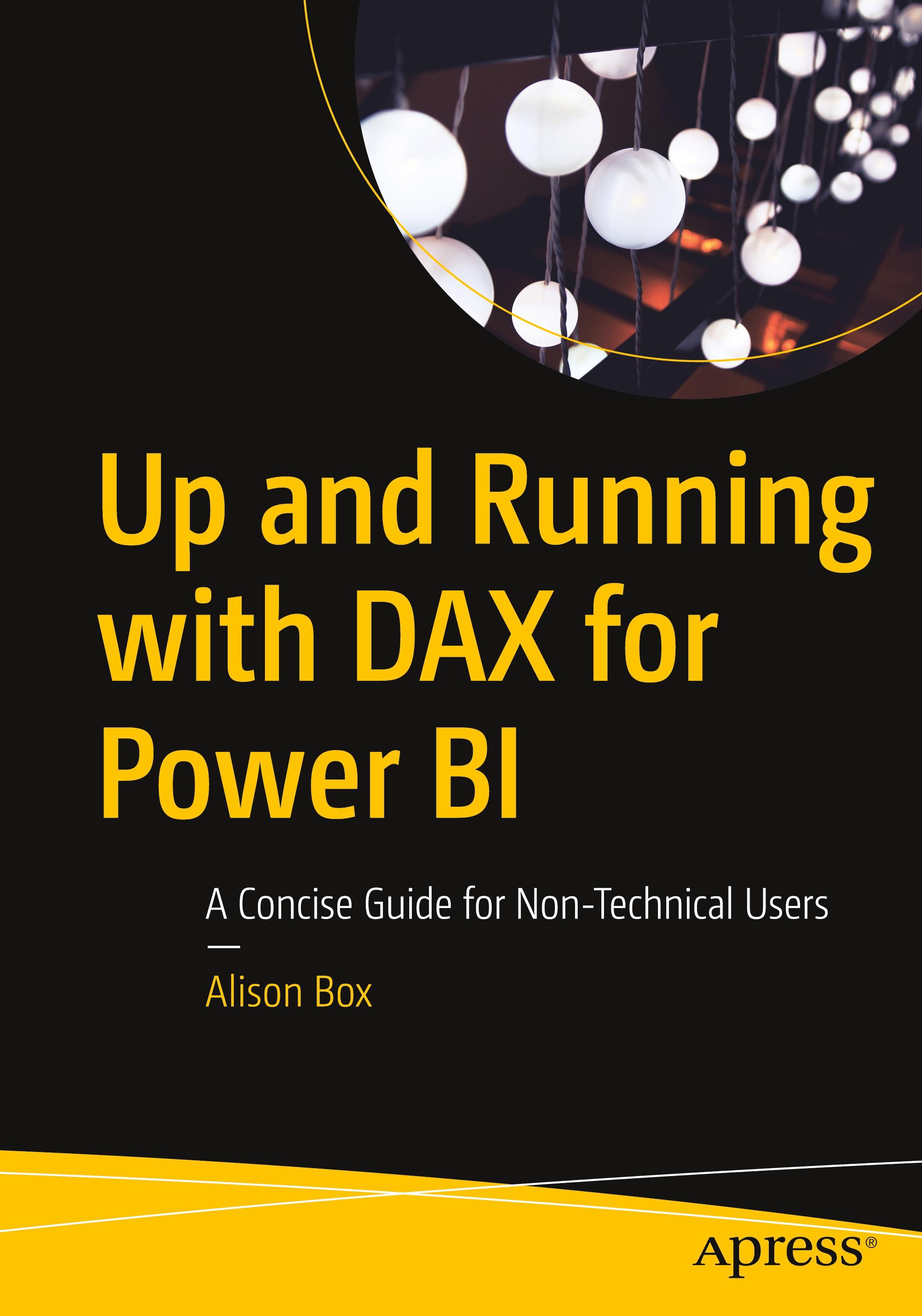 Vorderes Coverbild Up and Running with Dax for Power Bi