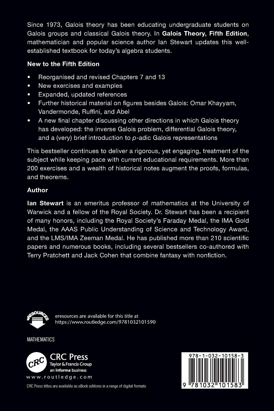 Rückseitencover Galois Theory