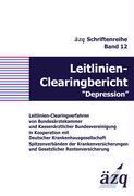 Vorderes Coverbild Leitlinien-Clearingbericht "Depression"
