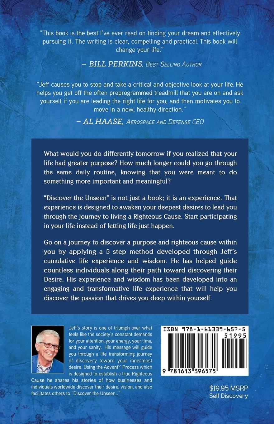 Rückseitencover Discover the Unseen