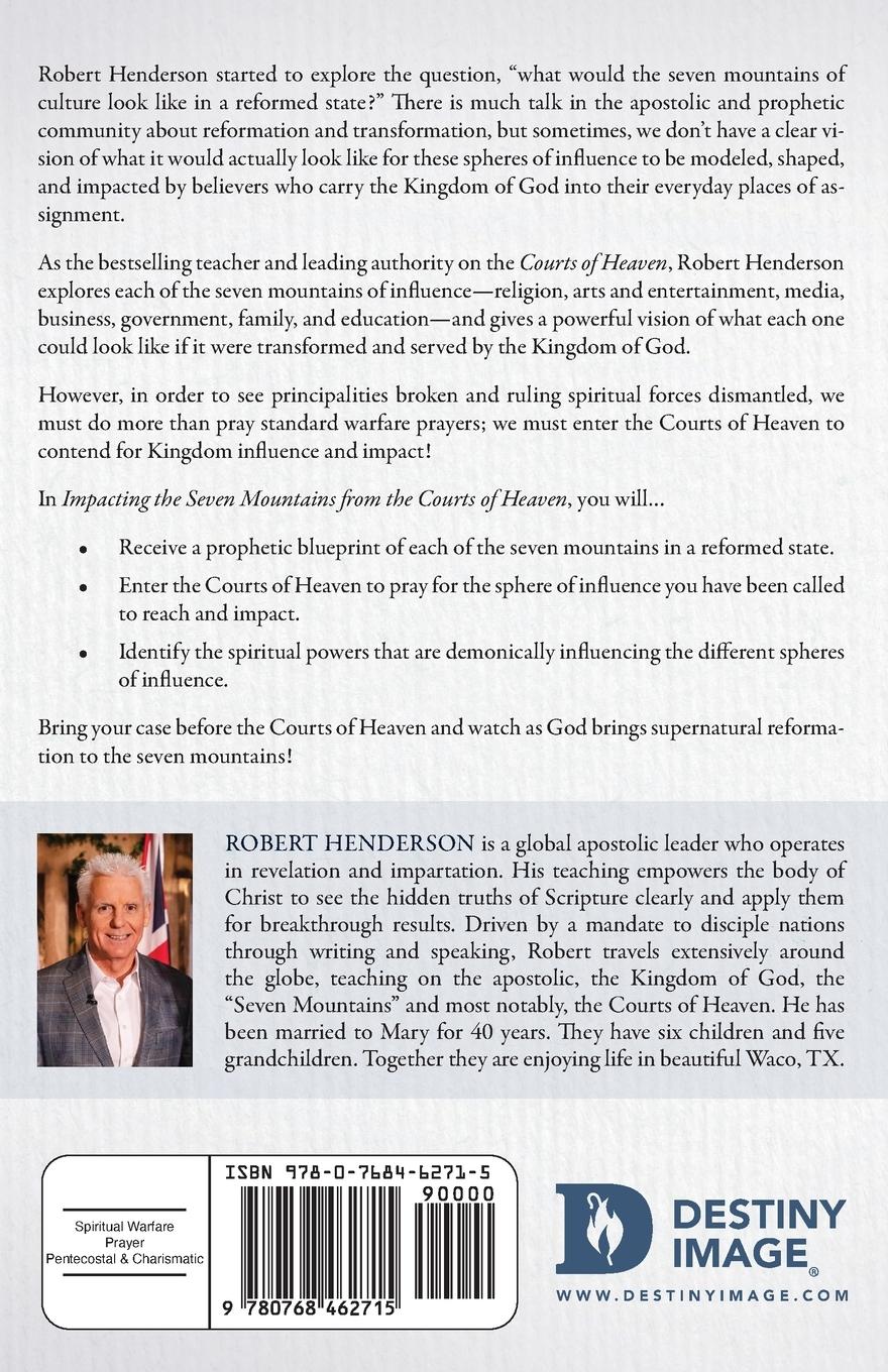 Rückseitencover Impacting the Seven Mountains from the Courts of Heaven