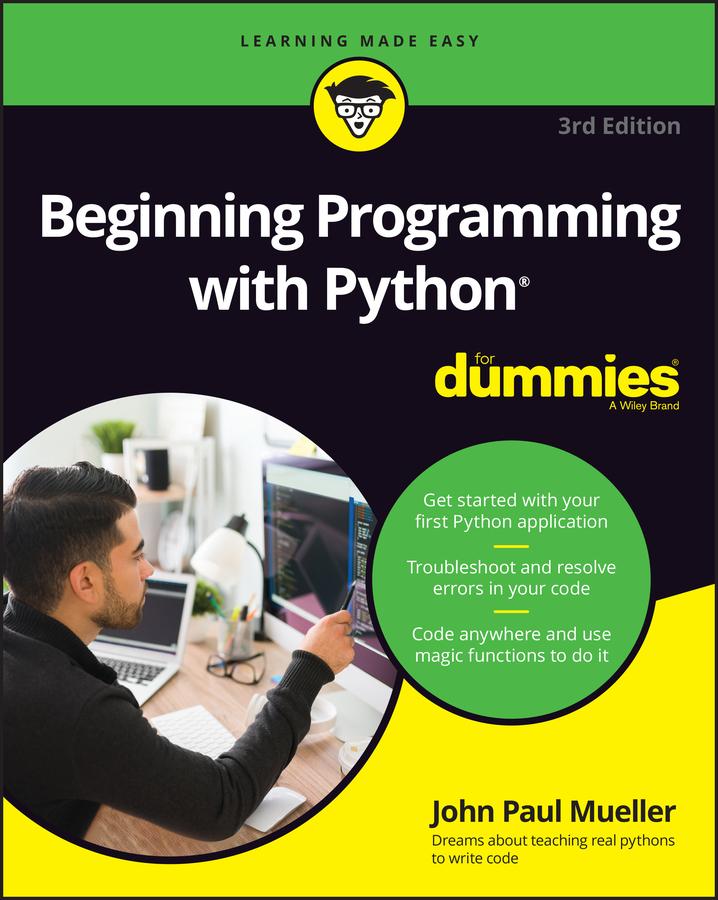 Vorderes Coverbild Beginning Programming with Python For Dummies