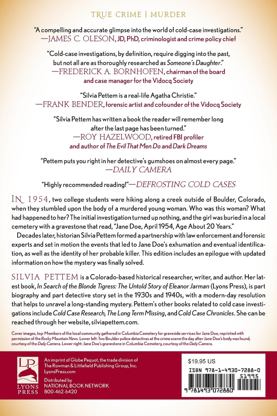 Rückseitencover Someone's Daughter