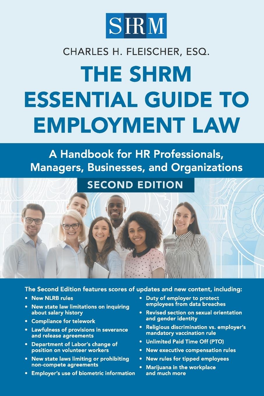 Vorderes Coverbild Shrm Essential Guide to Employment Law, Second Edition