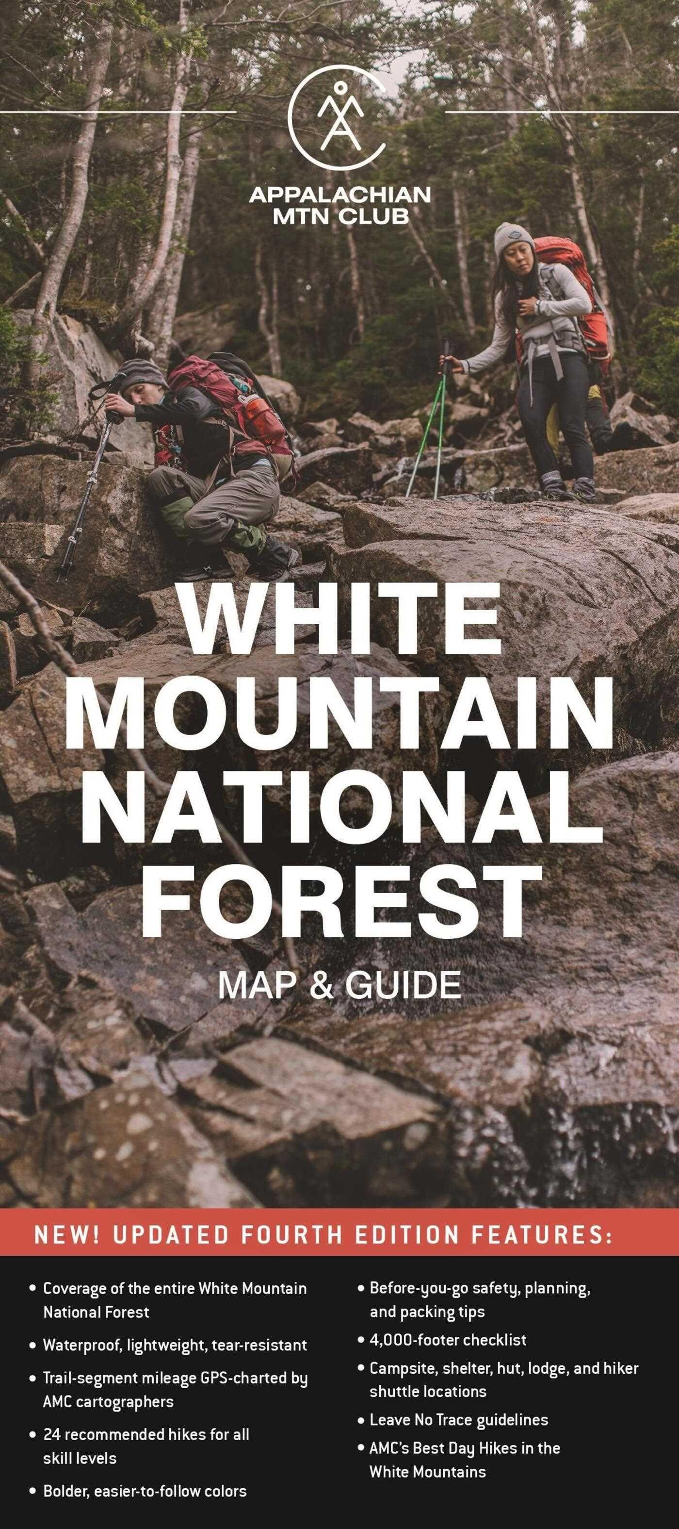 Vorderes Coverbild AMC White Mountain National Forest Map & Guide