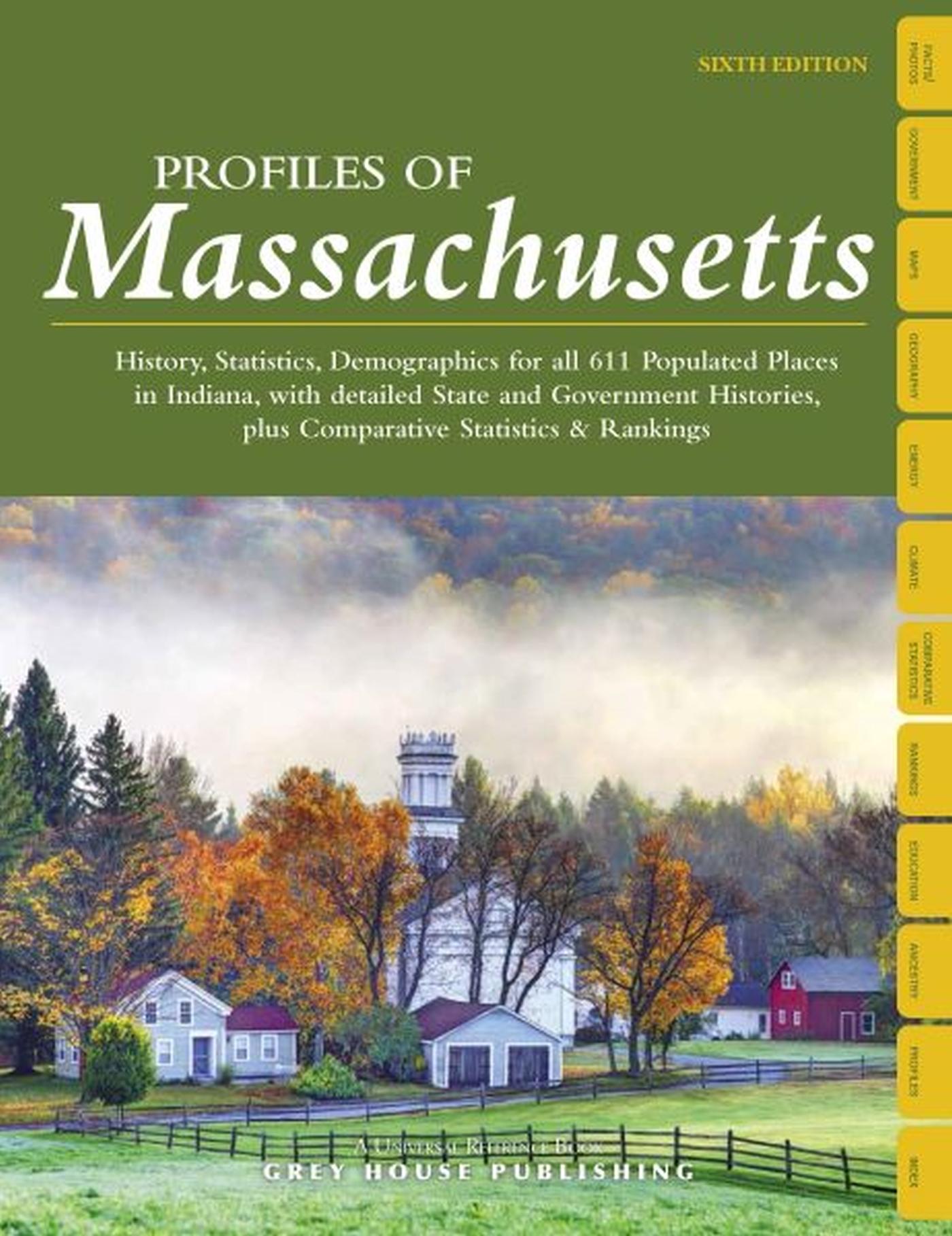 Vorderes Coverbild Profiles of Massachusetts, Sixth Edition (2022)