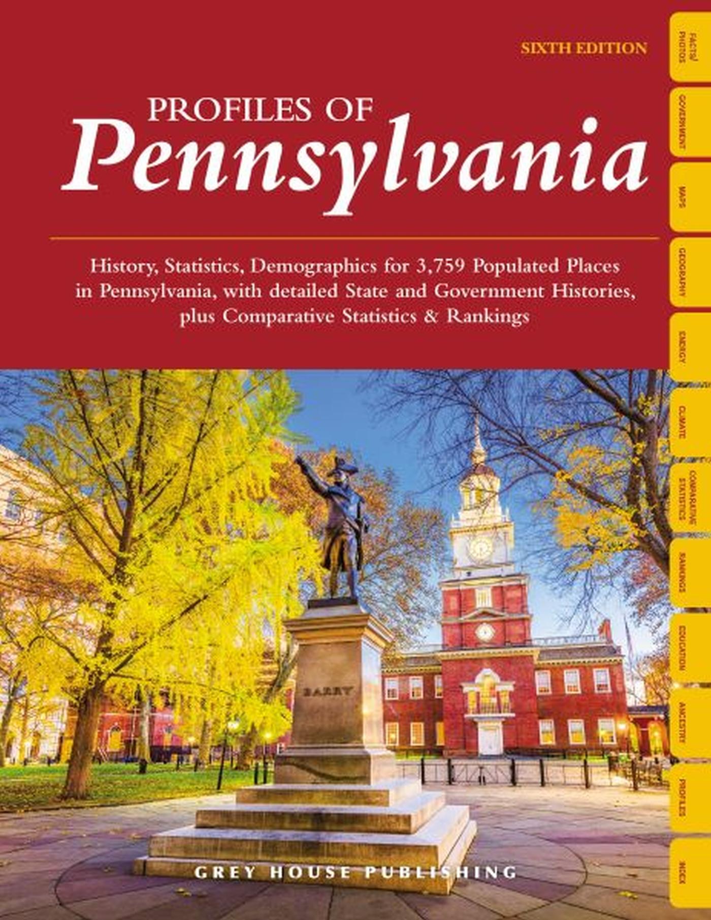 Vorderes Coverbild Profiles of Pennsylvania, Sixth Edition (2022)