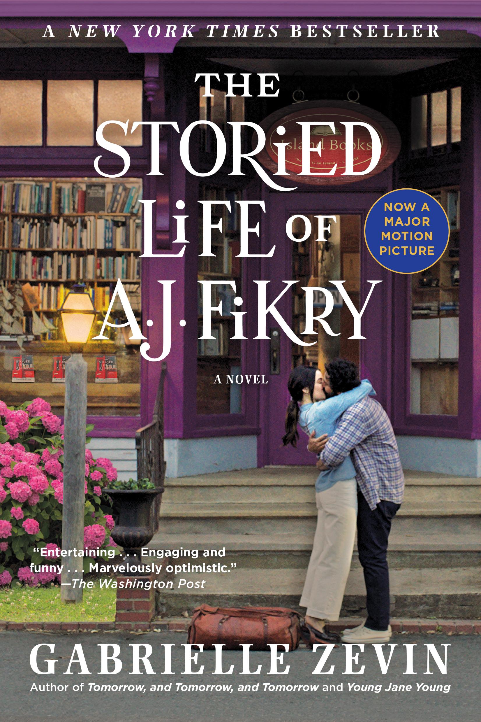 Vorderes Coverbild The Storied Life of A.J. Fikry. Movie Tie-in