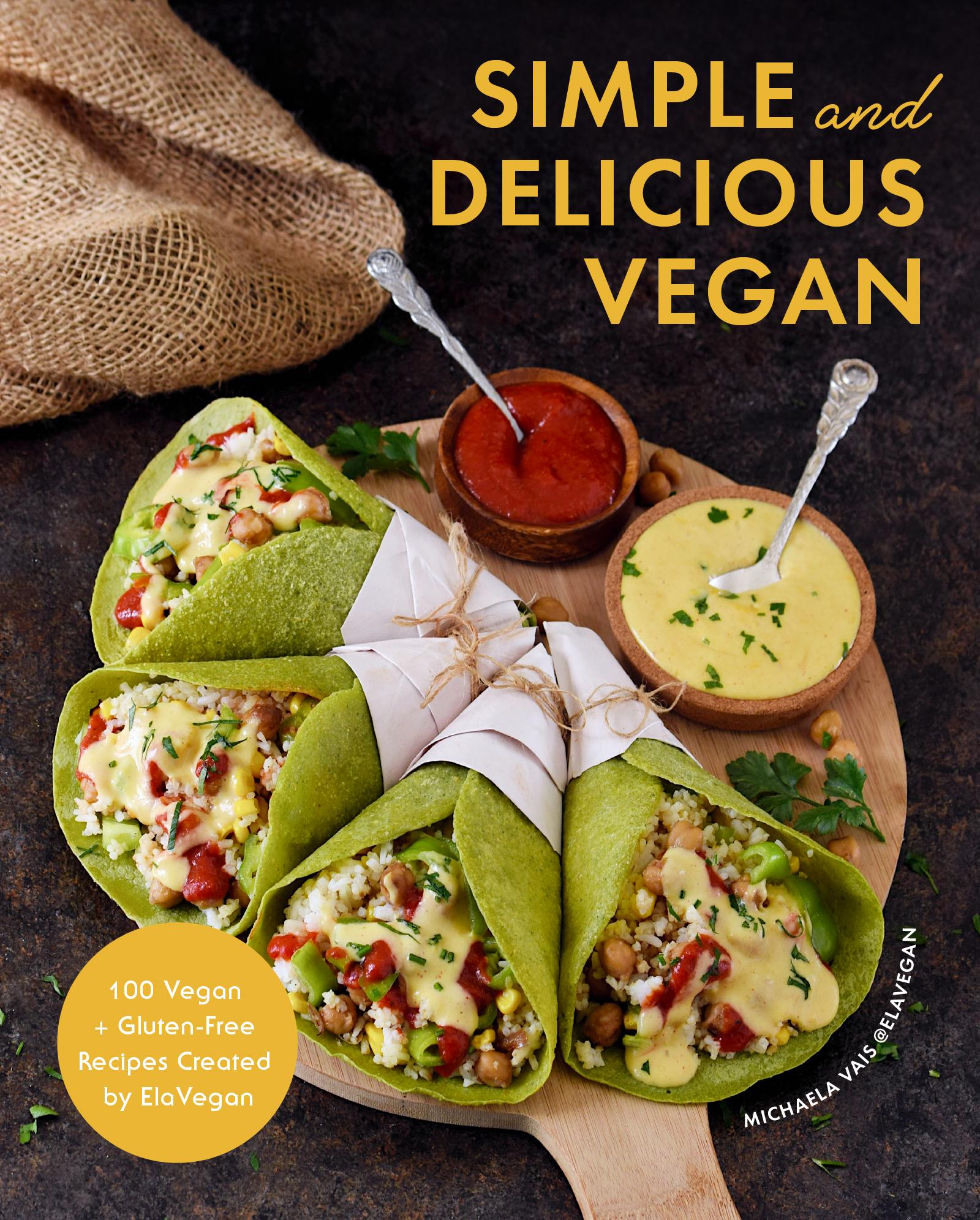 Vorderes Coverbild Simple and Delicious Vegan