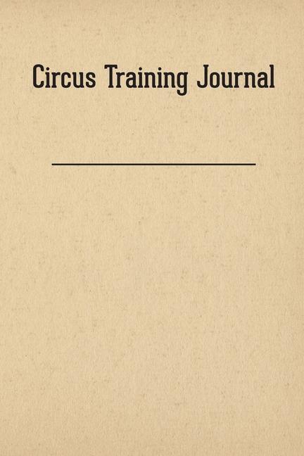 Vorderes Coverbild Circus Training Journal