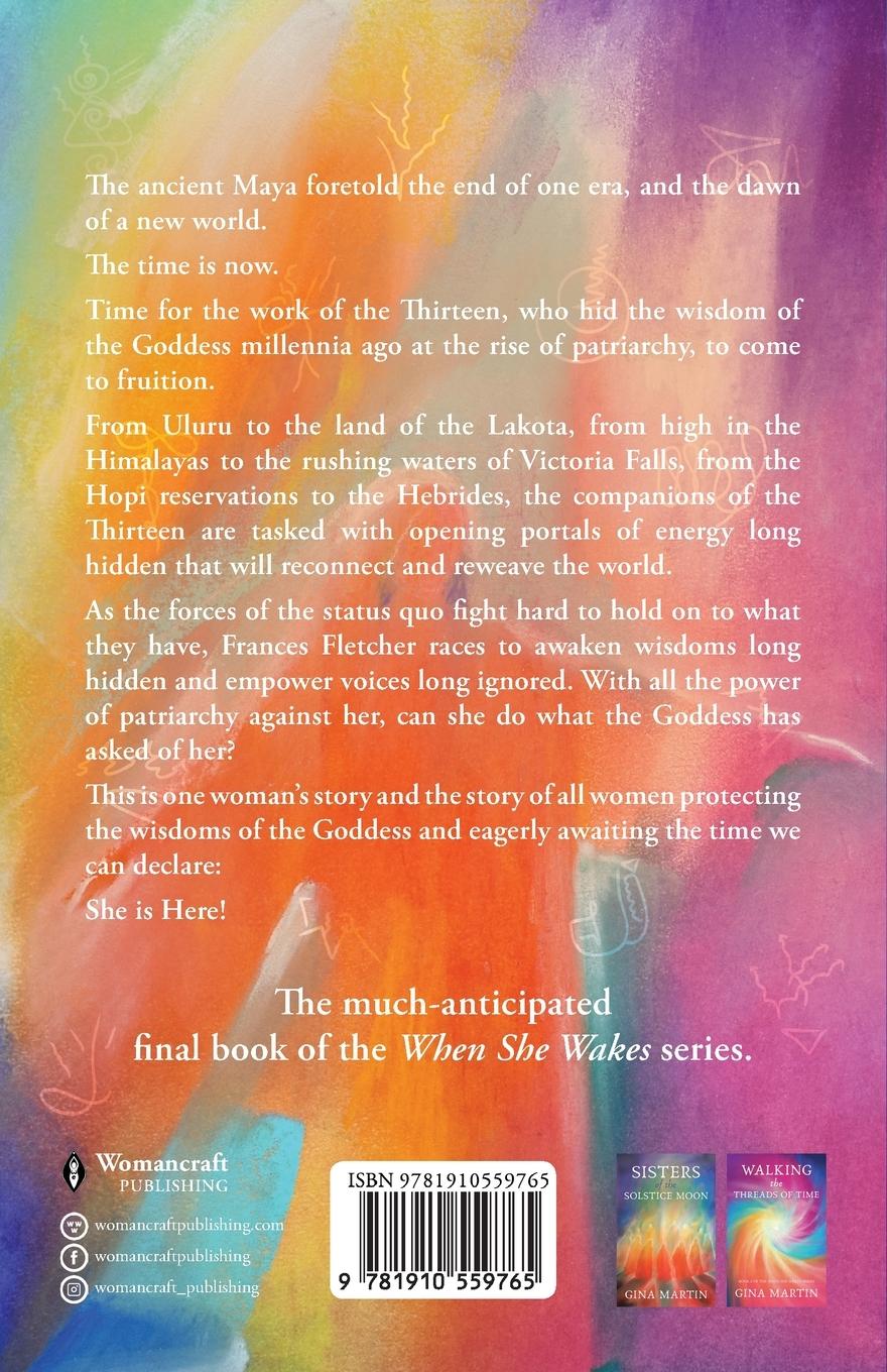 Rückseitencover She is Here