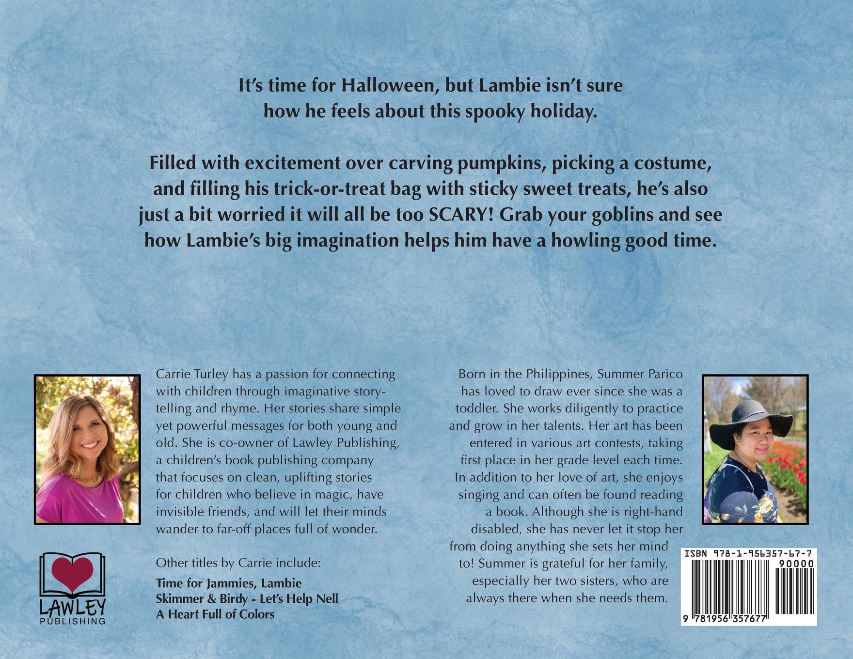 Rückseitencover Time for Halloween, Lambie