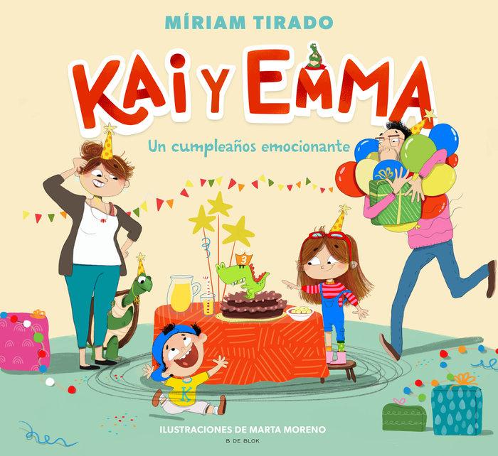 Vorderes Coverbild Kai Y Emma: Un Cumpleaños Emocionante / Kai and Emma 1: An Exciting Birthday