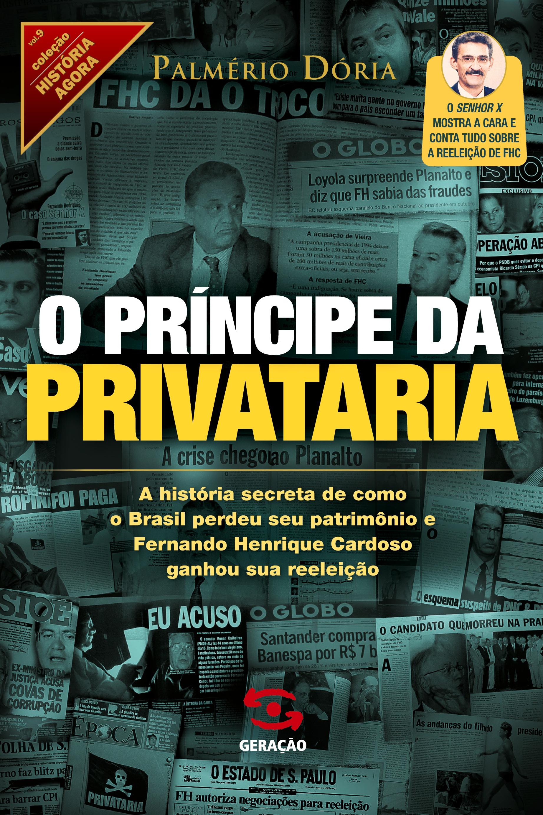 Vorderes Coverbild O Príncipe da privataria