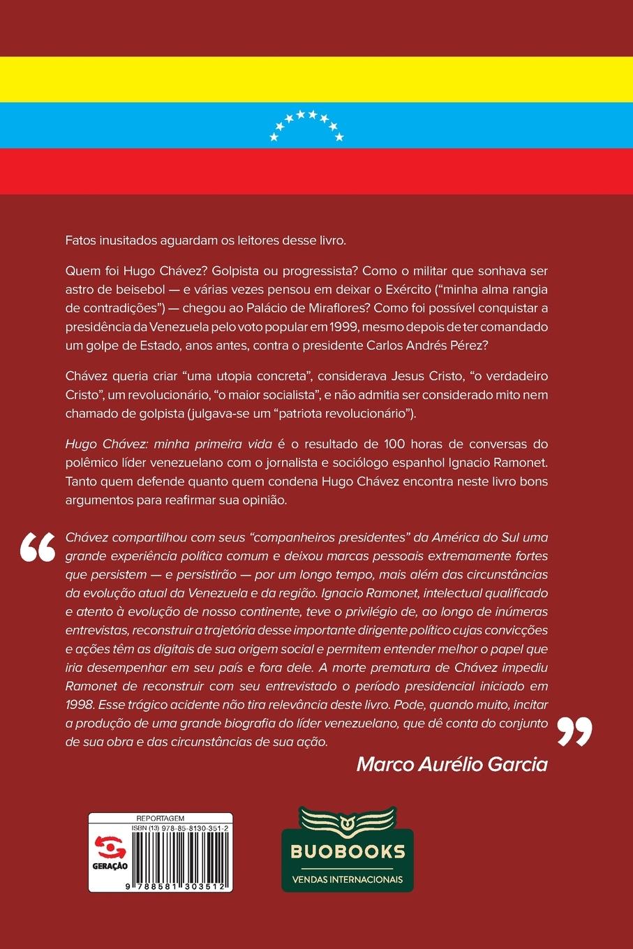 Rückseitencover Hugo Chávez