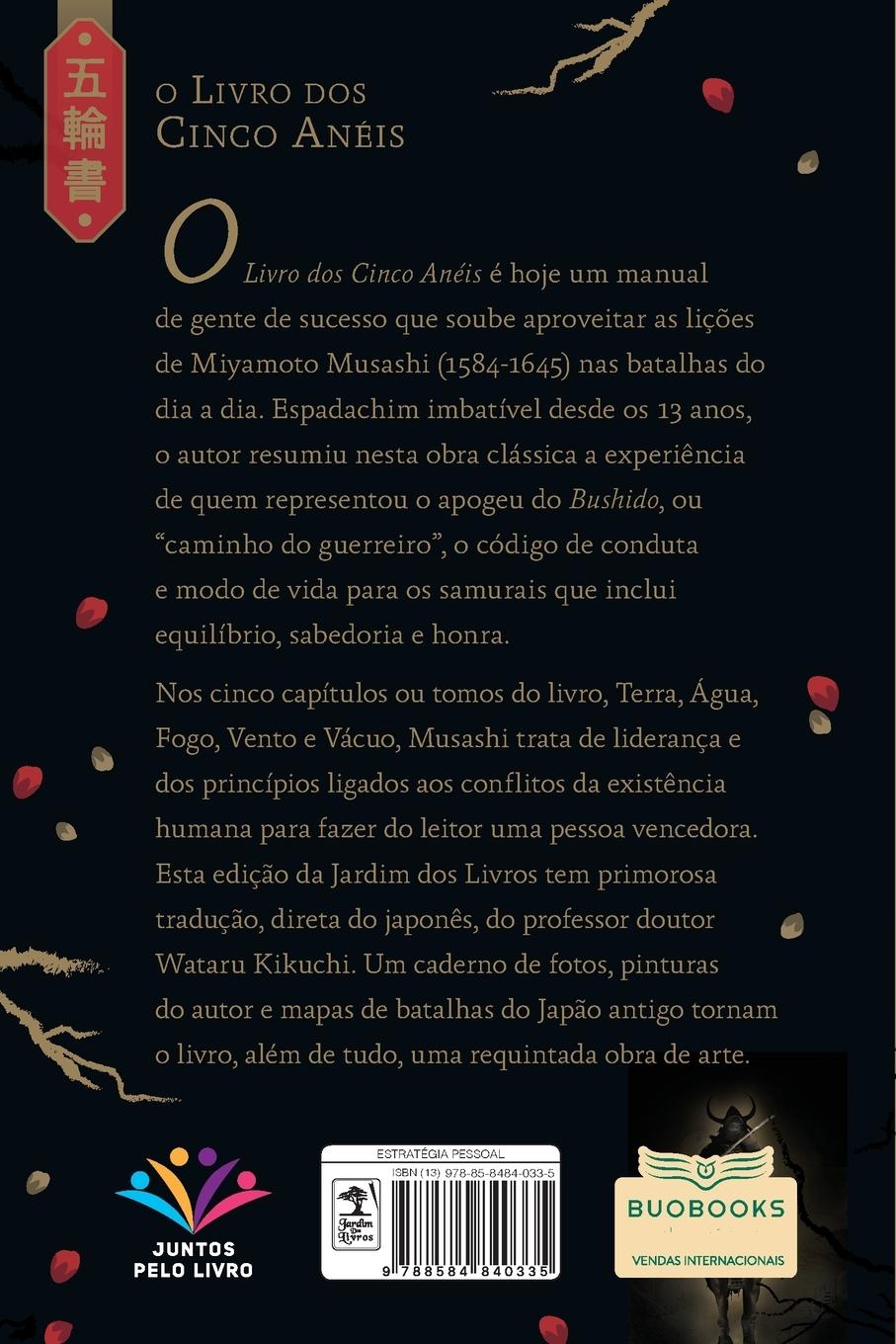 Rückseitencover O livro dos cinco anéis