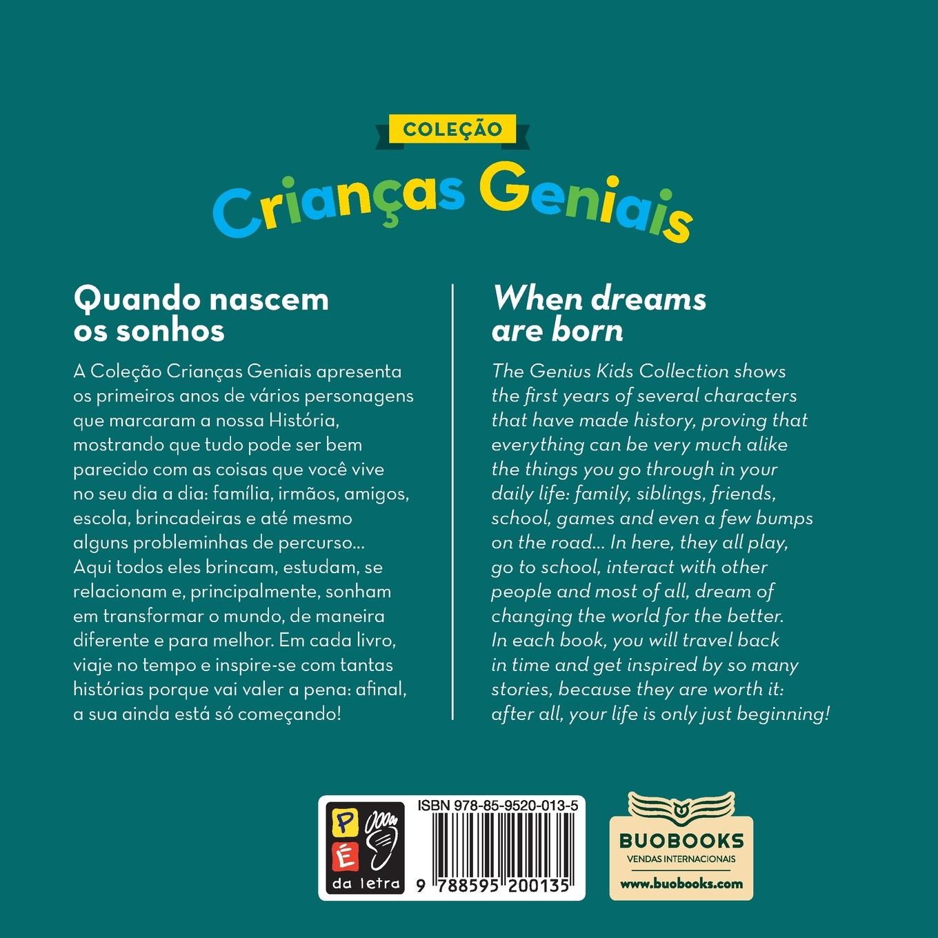 Rückseitencover Crianças geniais