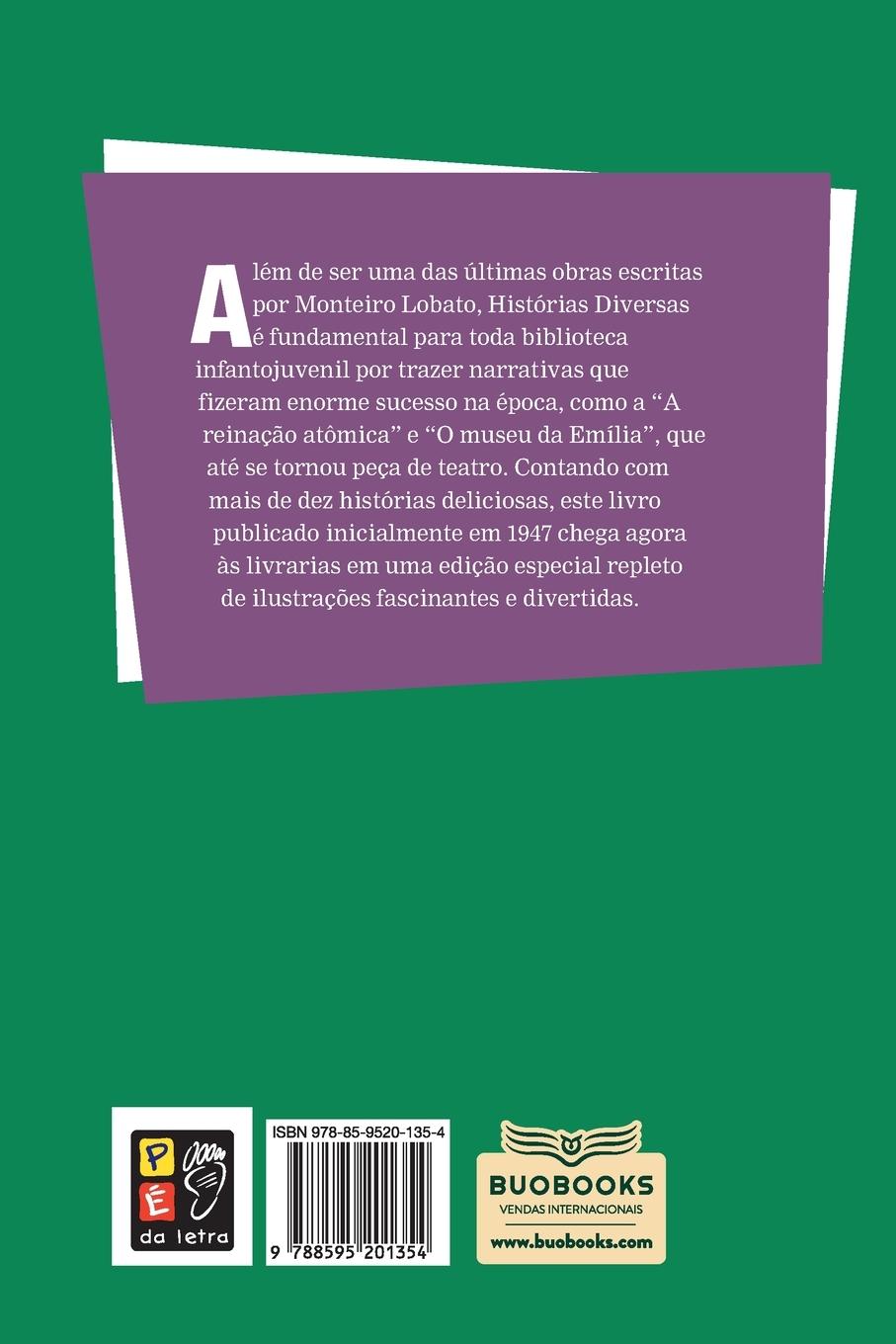 Rückseitencover Monteiro Lobato em