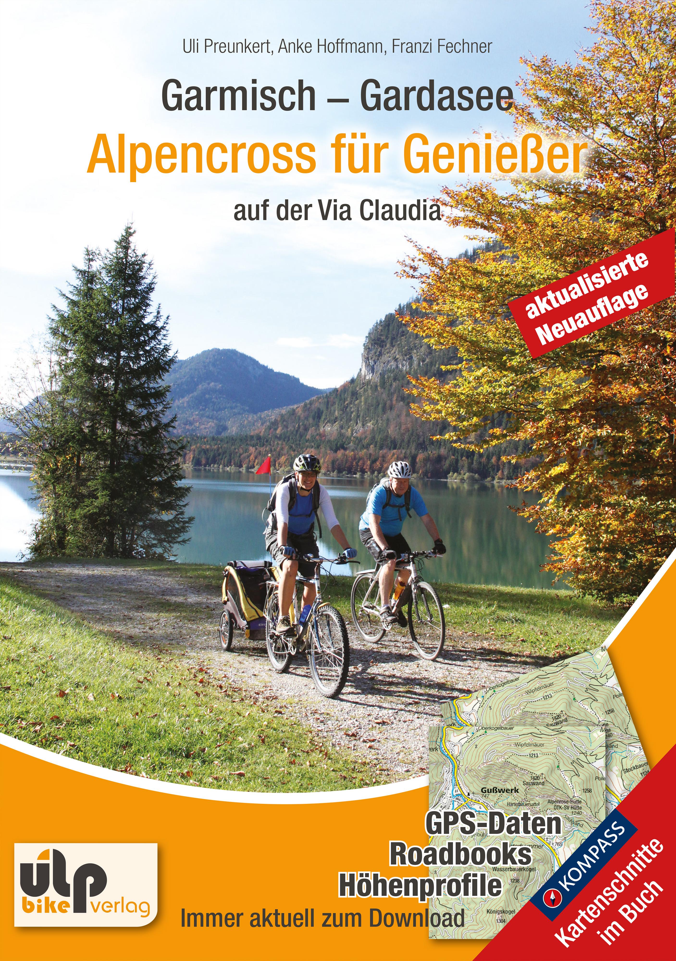 Vorderes Coverbild Garmisch - Gardasee: Alpencross für Genießer
