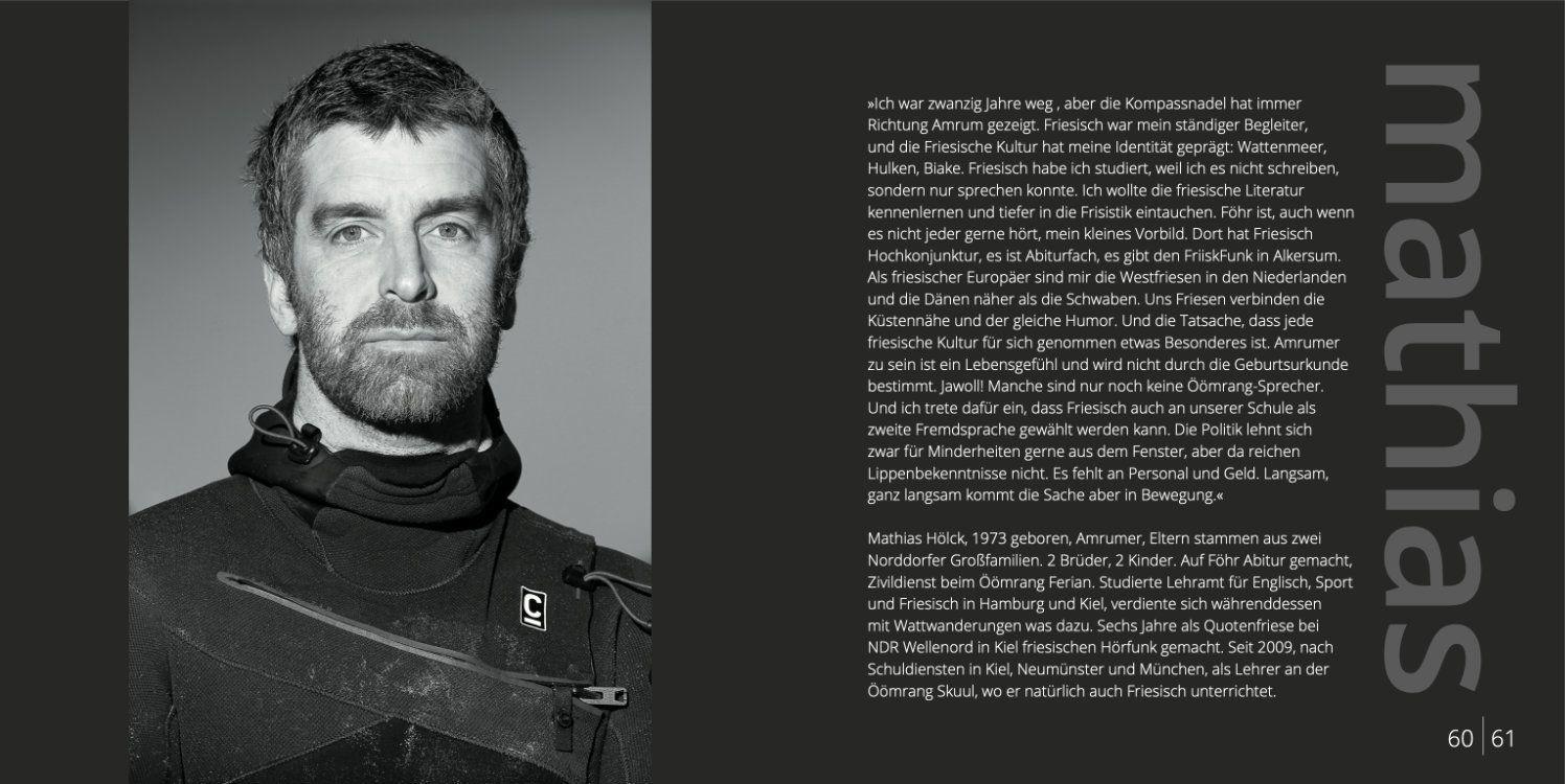 Beispielinhalt (Bild) Mit Ecken und Kanten - Amrumer Gesichter