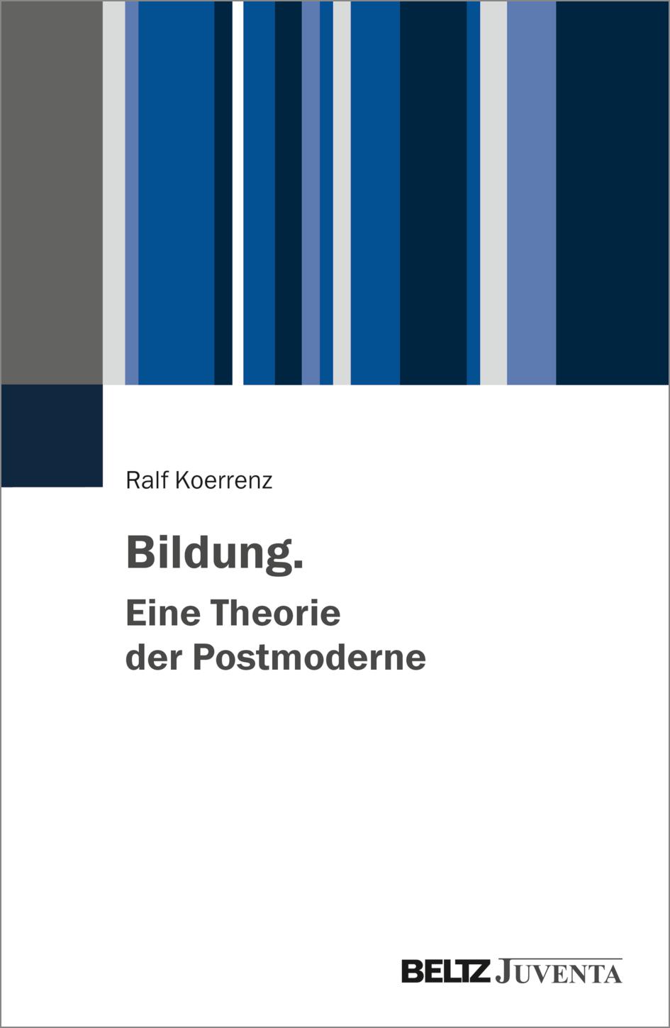 Vorderes Coverbild Bildung. Eine Theorie der Postmoderne
