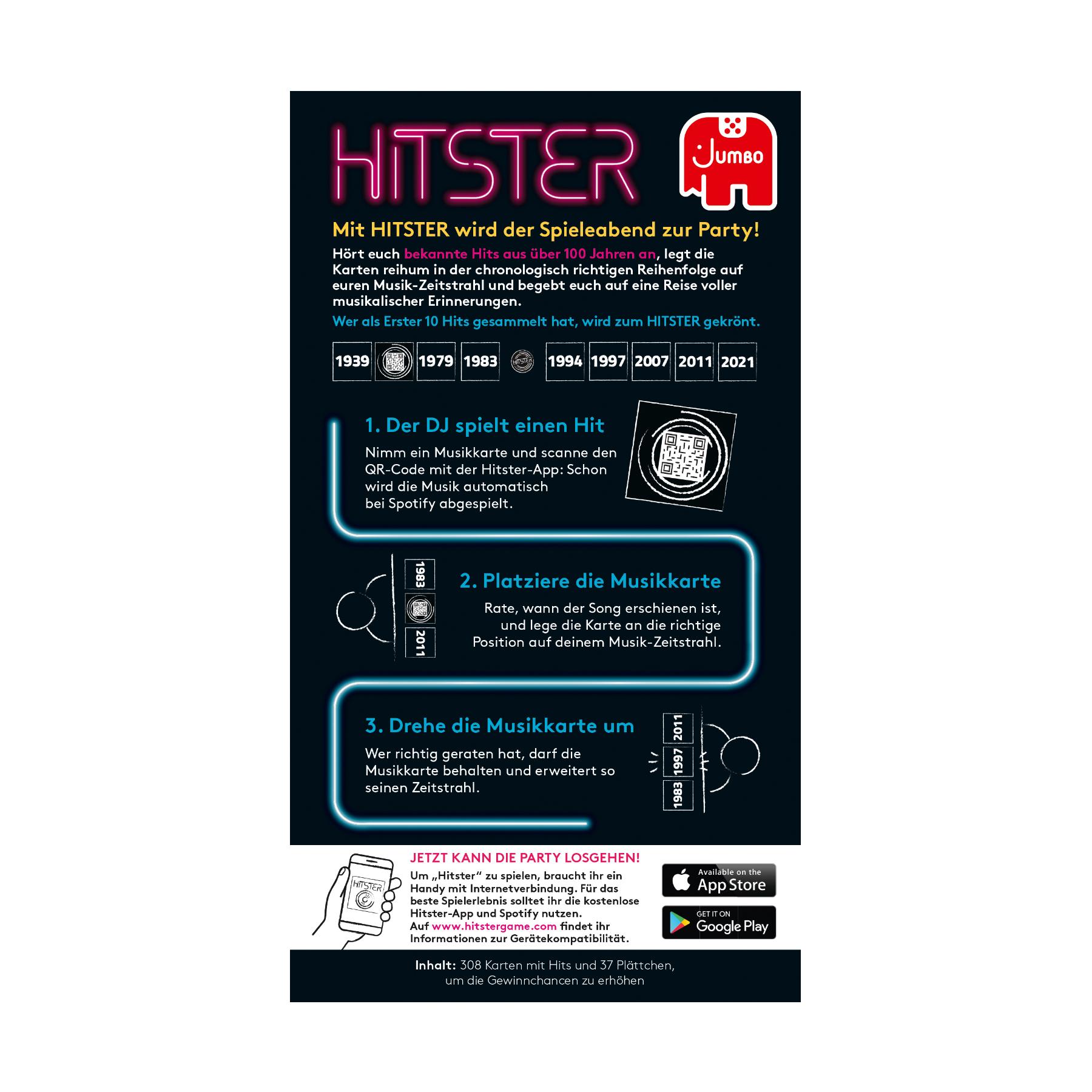 Beispielinhalt (Bild) Hitster
