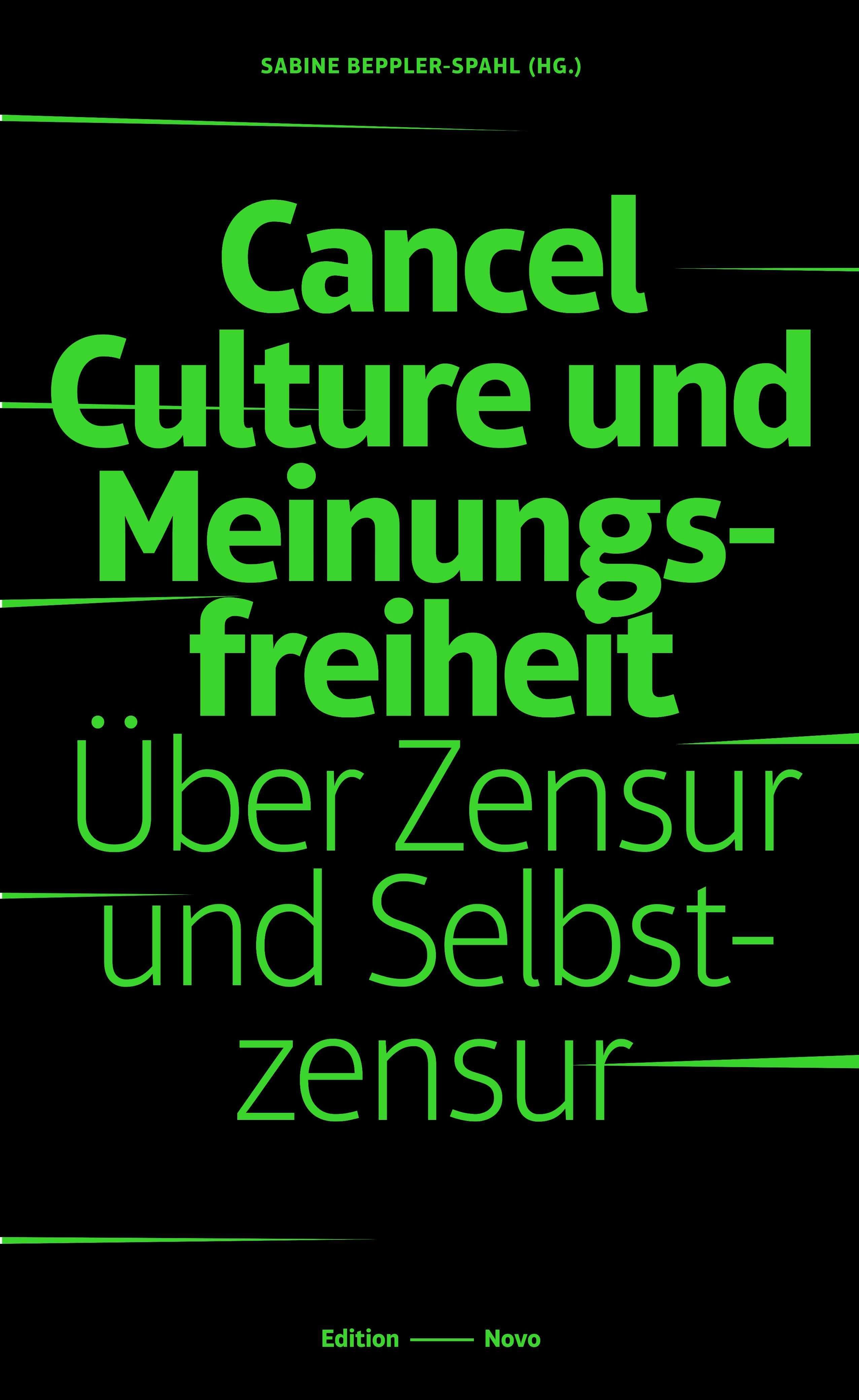 Vorderes Coverbild Cancel Culture und Meinungsfreiheit