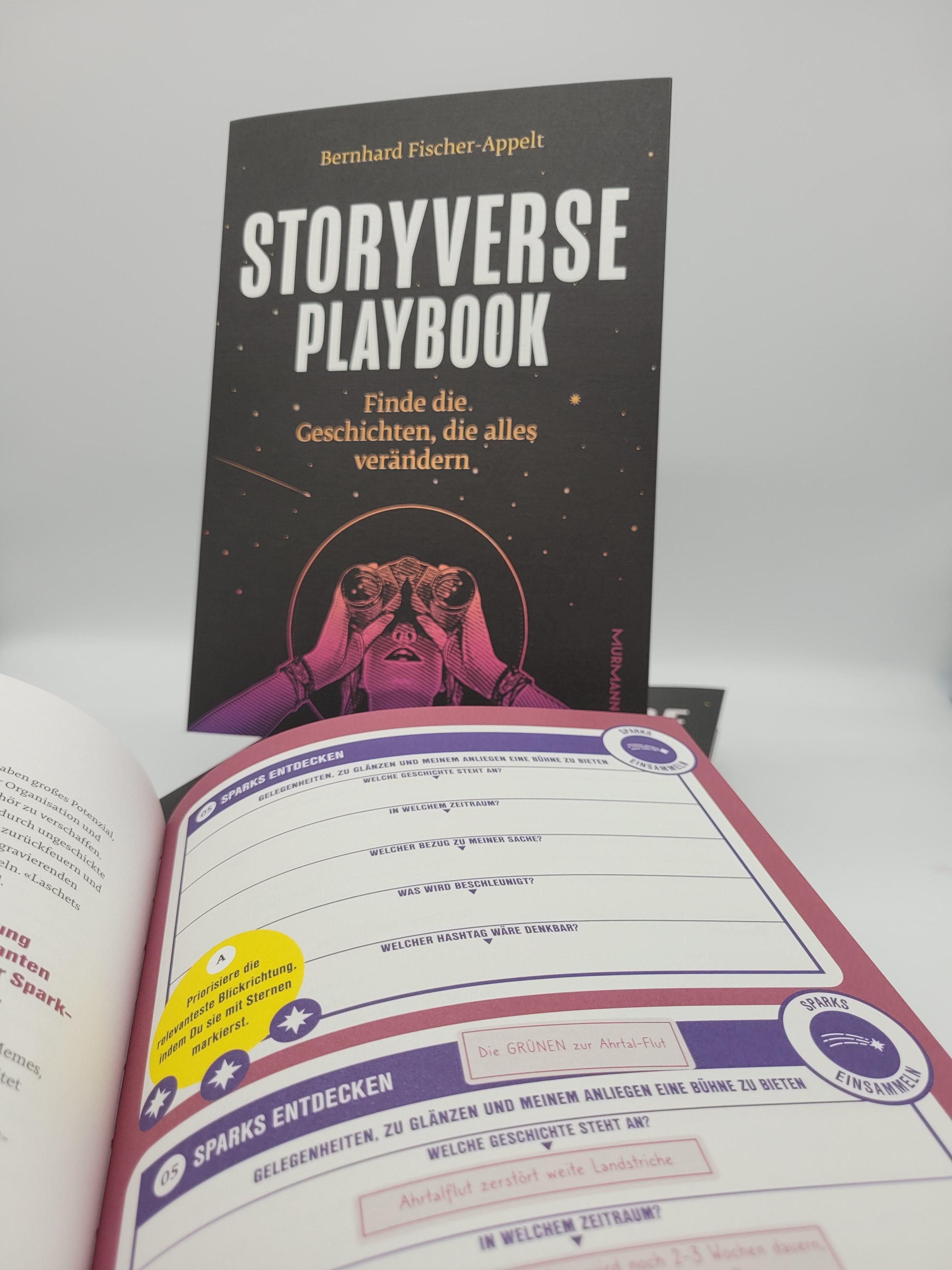 Beispielinhalt (Bild) Storyverse Playbook