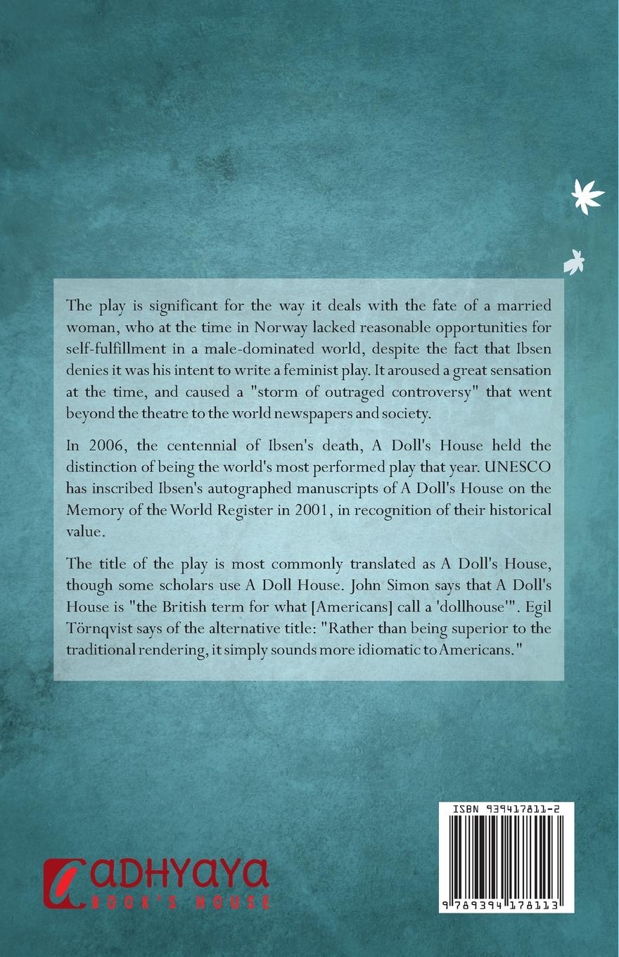 Rückseitencover A Doll's House