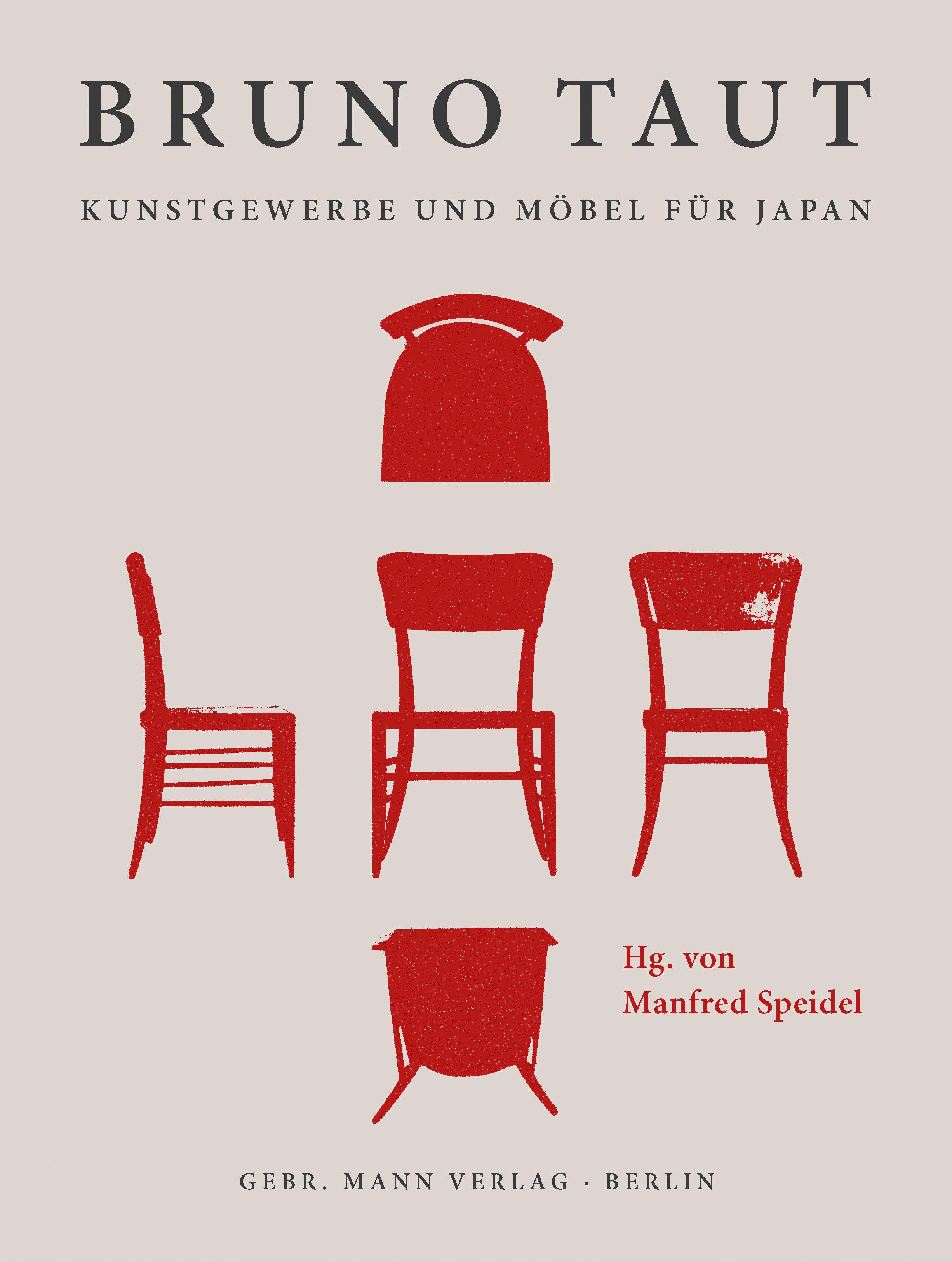 Vorderes Coverbild Bruno Taut. Kunstgewerbe und Möbel für Japan