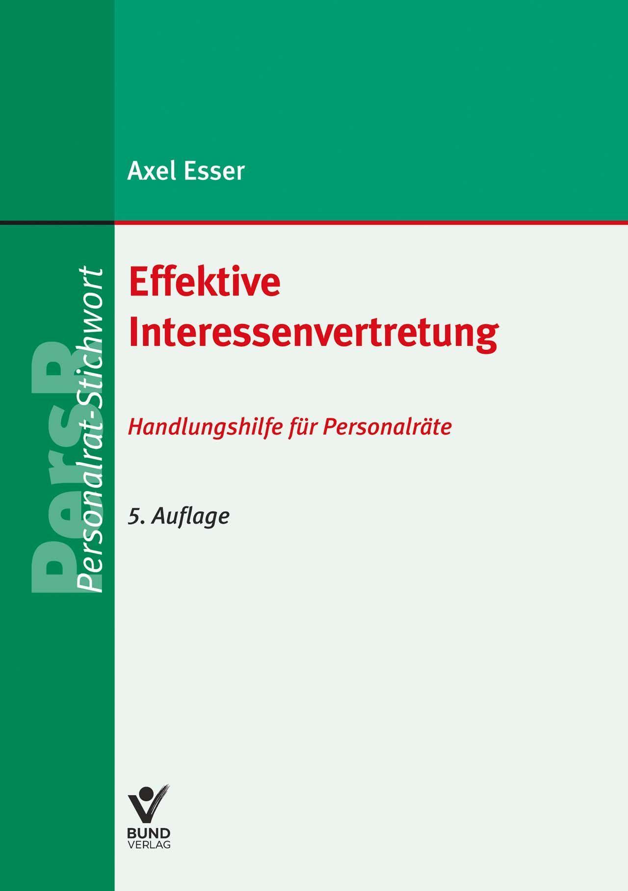 Vorderes Coverbild Effektive Interessenvertretung