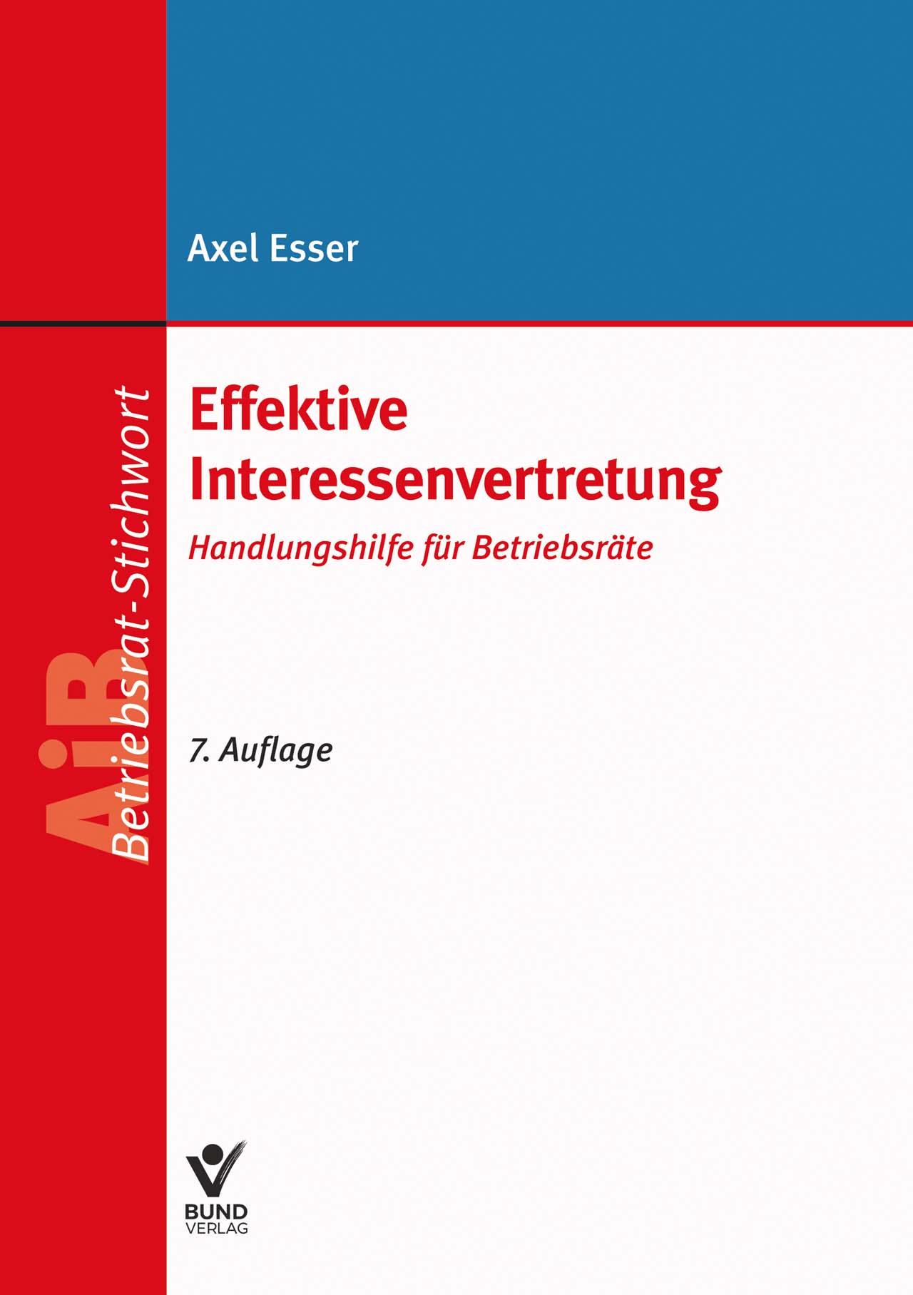 Vorderes Coverbild Effektive Interessenvertretung