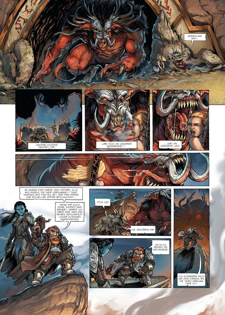 Beispielinhalt (Bild) Die Saga der Zwerge. Band 23