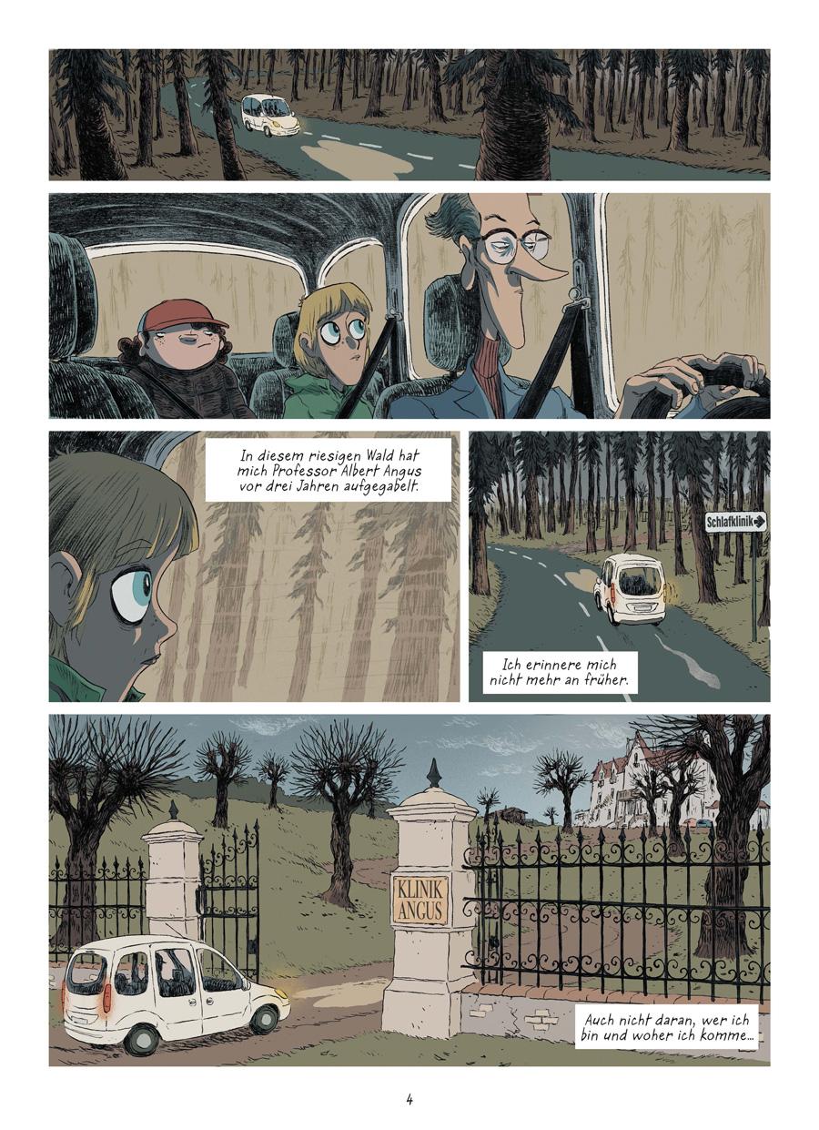 Beispielinhalt (Bild) Die Albtraumjäger. Band 1