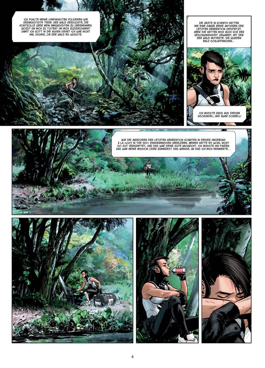 Beispielinhalt (Bild) Androiden. Band 12