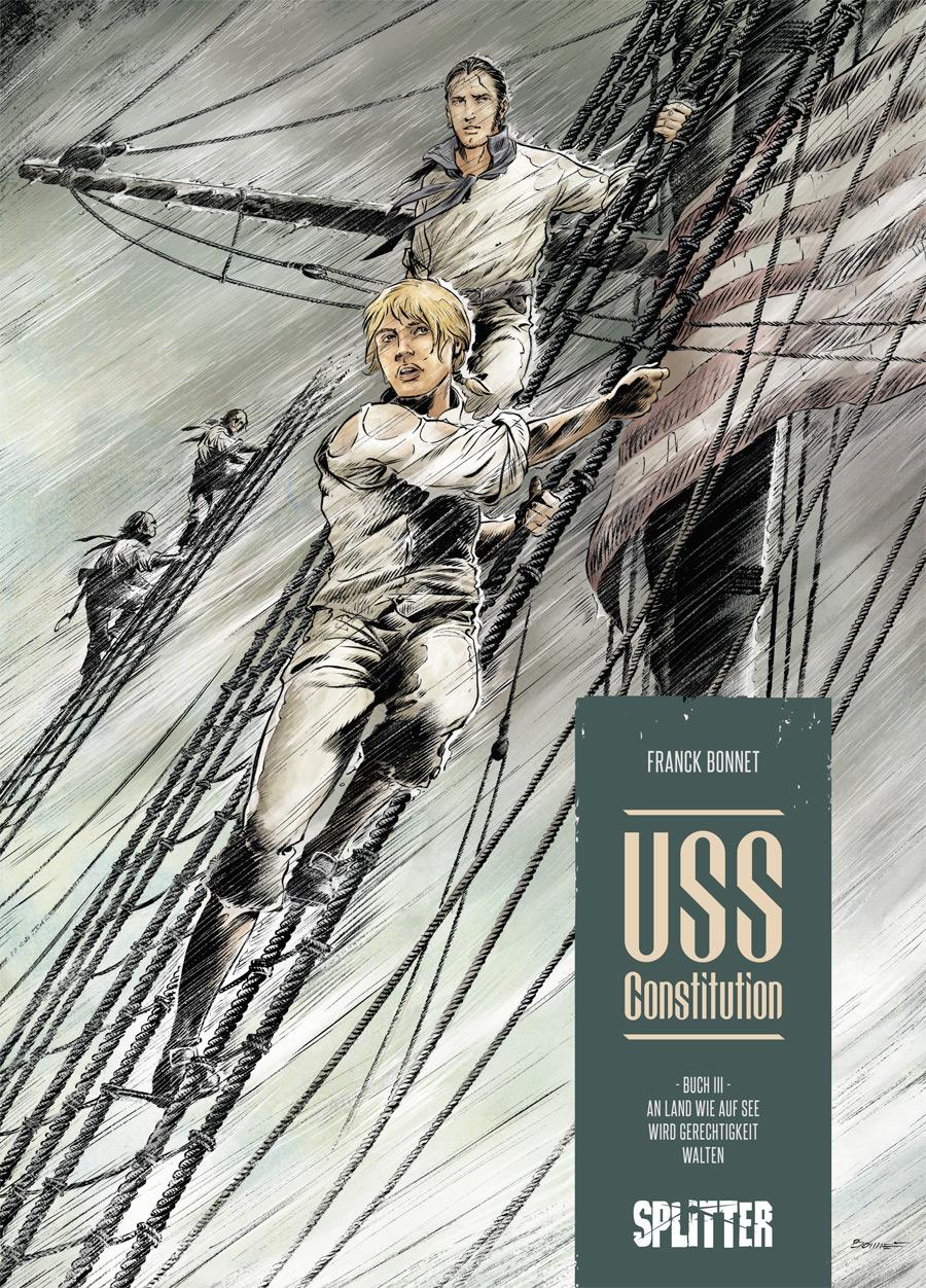 Vorderes Coverbild USS Constitution. Band 3